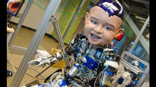 New video of Machine Perception Lab's creepy robot baby shows that it is indeed creepy